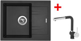 Sinks LINEA 600 Metalblack + Mix 3 P GR