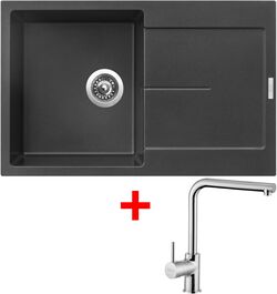 Sinks ULTIMA 790 Metalblack + Elka