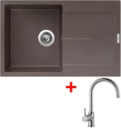 Sinks ULTIMA 790 Marone + Vitalia