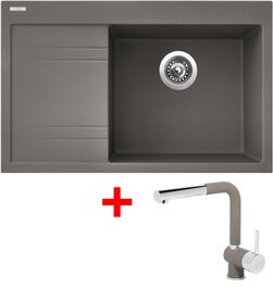 Sinks RIM 780 P Truffle + Mix 3 P GR