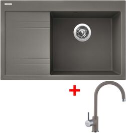 Sinks RIM 780 P Truffle + Vitalia GR