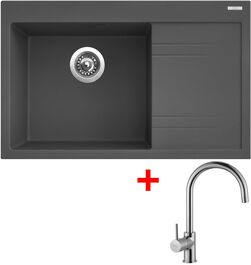 Sinks RIM 780 L Titanium + Vitalia