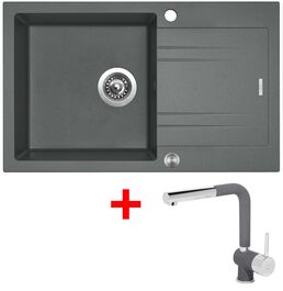 Sinks LINEA 780 XC Titanium + Mix 3 P GR