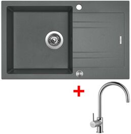 Sinks LINEA 780 XC Titanium + Vitalia