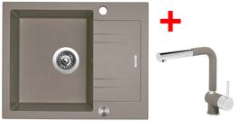 Sinks LINEA 600 XC Truffle + Mix 3 P GR