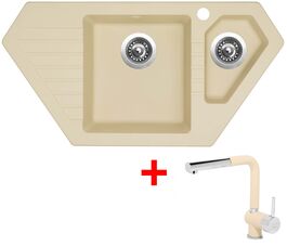 Sinks BRAVO 850.1 Sahara + Mix 3 P GR