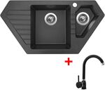 Sinks BRAVO 850.1 Granblack + Polo GR