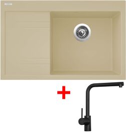 Sinks RIM 780 P Sahara + Elka černá matná