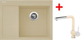 Sinks RIM 650 P Sahara + Mix 3 P GR