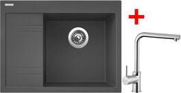 Sinks RIM 650 P Titanium + Elka