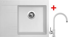 Sinks RIM 650 P Milk + Vitalia GR