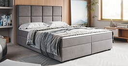 Postel FLORENCE 180 cm, s matracemi, s roštem a s úložným prostorem