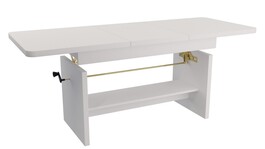 Jídelní/konferenční stůl MOJMÍR alpská bílá