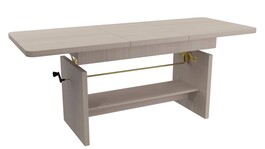 Jídelní/konferenční stůl MOJMÍR dub santana světlá