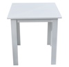 Jídelní stůl TOMEK 70x70 cm bílá