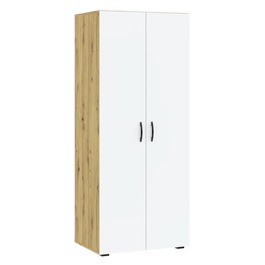 Šatní skříň 2D GALET dub artisan/bílá