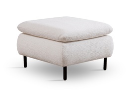 Čalouněný taburet GORDON látka Cloud 81 nohy černé