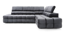 Rozkládací rohová sedačka BAKIRA Element 17 pravá