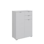 Komoda 2D2S vysoká BORJA bílá