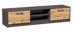 TV stolek MARK 029 grafit/dub wotan