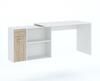 Psací stůl 1D1S SORIA bílá/dub sonoma