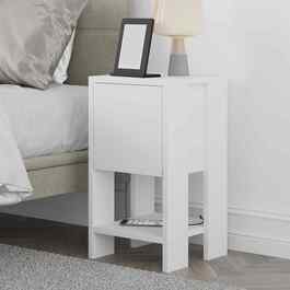 EUDOCIA, noční stolek, bílý