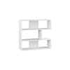 MYRTIS 1, regál, knihovna, bílý