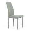 DCL-379 GRN2 - Židle jídelní, zelená látka, šedé kovové nohy