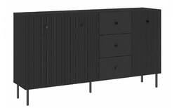 Komoda 3D3S ALMONTE antracit