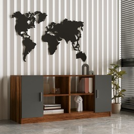 ZAPATA office skříňka, baroko/antracit