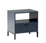 Noční stolek na nohách ODEON indigo