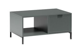 Konferenční stolek na nohách ODEON green stone