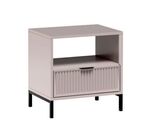 Noční stolek na nohách ODEON kašmír