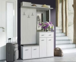 ARMADI II předsíňová stěna bílá