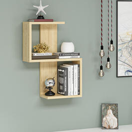 GINGIN závěsná police, dub