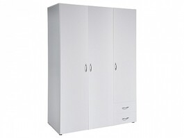 Skříň BASE 3D2Z šatní, 120cm