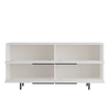 ROSARITO čtyřdveřová komoda, bílá