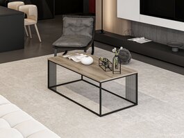 DAFNES široký konferenční stolek, dub