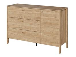 Komoda 1D3S SOLIERA dub olejovaný