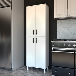 TRIESTE policová skříň, bílá