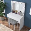 NASINO kosmetický stolek se zrcadlem, bílá