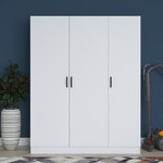 DORNO šatní skříň, bílá