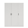 DORNO šatní skříň, bílá