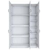 DIANO vysoká šatní skříň, bílá