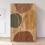 GRECI stylová šatní skříň, borovice