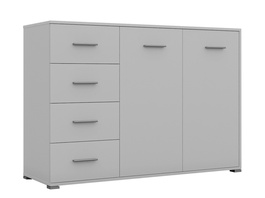 Komoda 2D4S EMONAK bílá mat