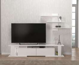 ENGENO skandinávská obývací stěna, bílá