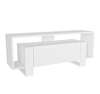 SORITO úzký TV stolek, bílá