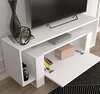 SORITO úzký TV stolek, bílá