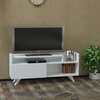 DUFERIN úzký TV stolek, bílá